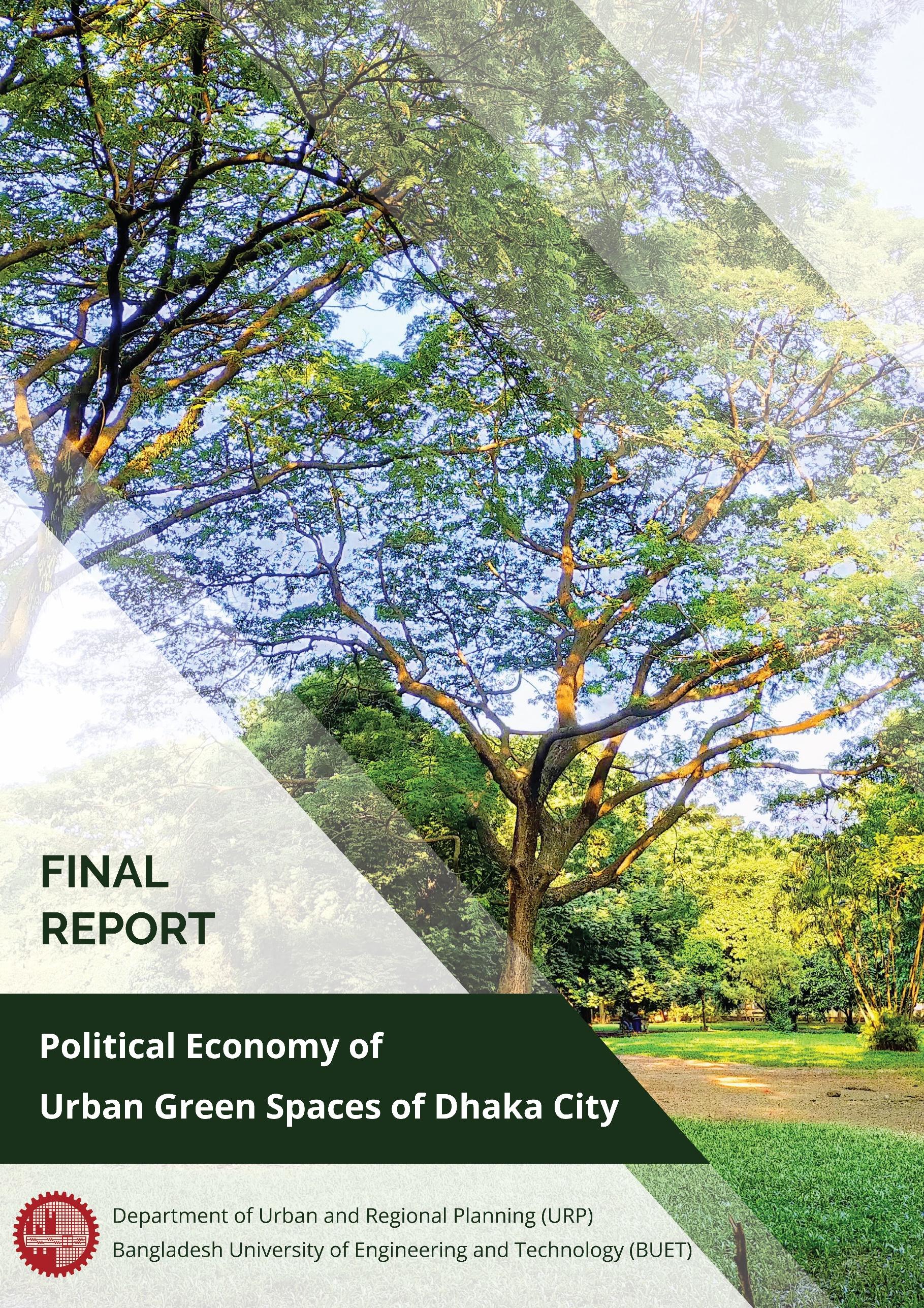 Political economy of urban green space in Dhaka city