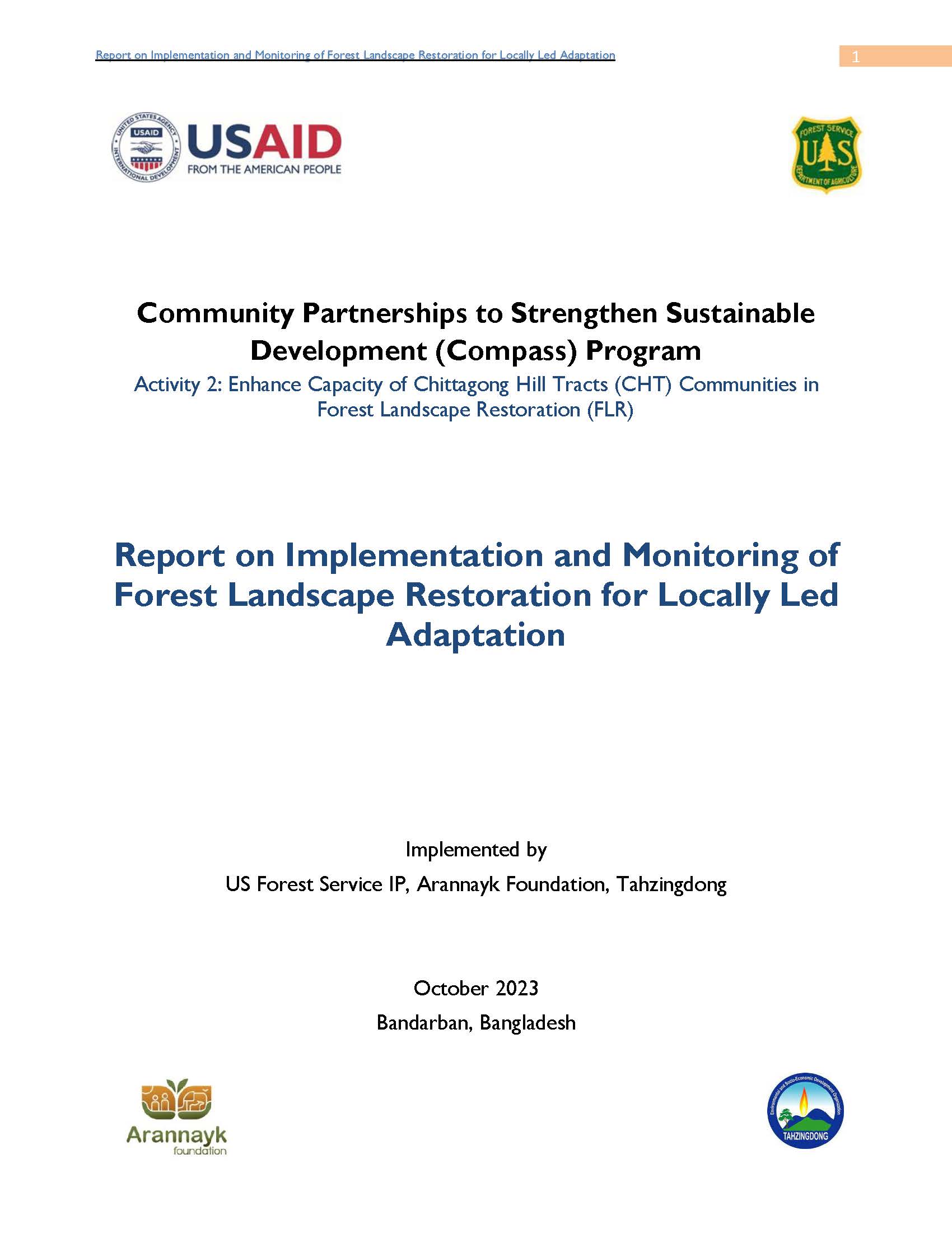 Outplanting Monitoring Report_CHT-FLR